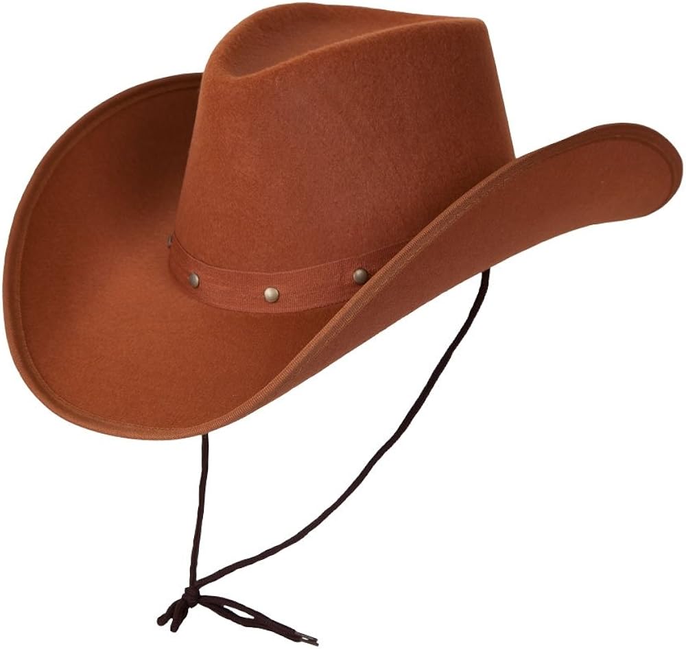 Costumes Reenactment Theater Adult Wild West Cowboy Eva Hat Mens 