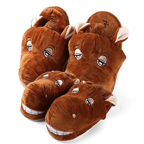 Aerusi Family Slipper Beautiful Comfortable House Indoor Slippers Slip