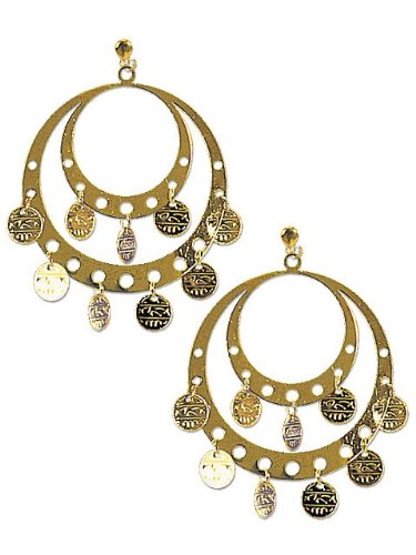 Rubie s costume co pierced gypsy earrings costume