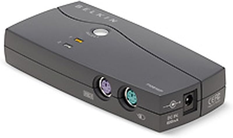 Belkin OmniView E-Series 2-Port PS/2 KVM Switch with Cables