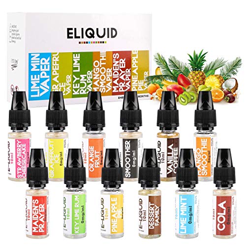Bearbro Vape Liquid Juice Pack,Multi Juicy Fruits E Jamaica
