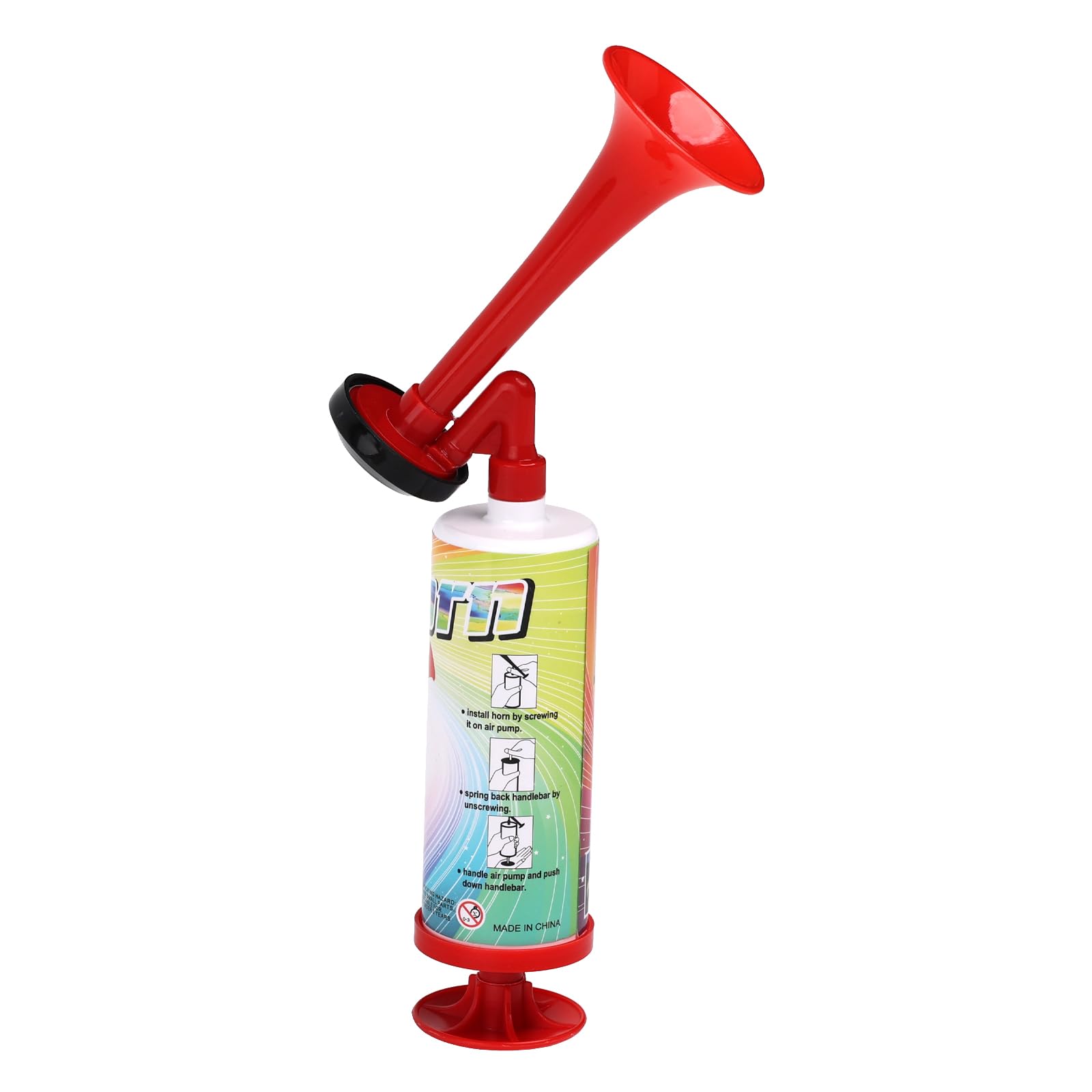 Handheld Horn, BANHAO Football Air Horn Hand Push Pump Children Party Noisemaker Cheer-leading Fans 2pcs