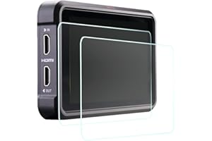 Fire Rock Ultra-Clear 9H Hardness Tempered Glass Cover for Atomos Ninja V - 2 Packs