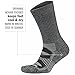 Balega Blister Resist Performance Crew Athletic Running Socks for Men and Women (1 Pair), Charcoal, Large