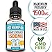 Hemp Oil For DOGS and CATS – 1500 MG – Natural HEMP Extract and Hemp Oil for Pets - Made in USA – Best for Dog Anxiety, Pain Relief and Joint Support for Dogs – Pet Omega 3, 6, 9 – Order RISK-FREE