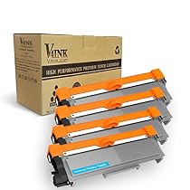 V4INK 4-Pack New Compatible Brother TN630 TN660 Toner Cartridge Black for Brother HL-L2340DW HL-L2300D HL-L2380DW MFC-L2700DW L2740DW DCP-L2540DW L2520DW HL-L2320D MFC-L2720DW L2740DW Printer