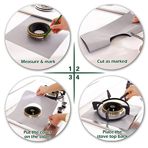 5 Upgraded+Thickness+Reusable+Non+Stick+Resistant
