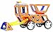 Magformers XL Double Cruiser (42 Piece) Set Magnetic Building Blocks, Educational Magnetic Tiles Kit , Magnetic Construction STEM Toy Set