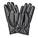 Faux Leather & Fur lined winter gloves with Touch Screen Technology