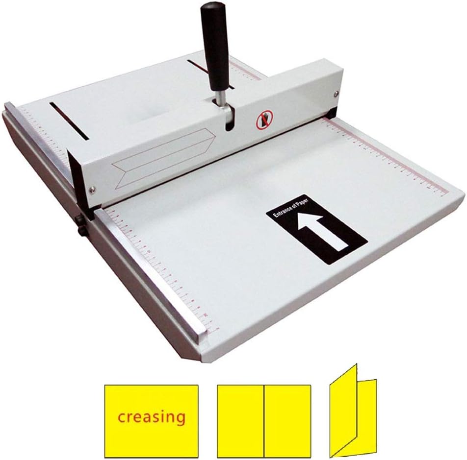 CAPTIANKN A4 Creasing Machine 350mm Manual Crease Machine/Dotted Line Album Photo Album Folding Heavy Metal Crimping Machine,Creasemachine
