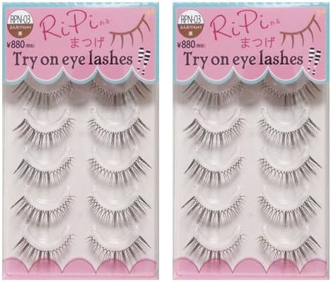 Amazon Ripiれるまつげ リピれるまつげ 5ペア ふんわりeyes Rpn 03 X2個セット ミュー チェスネイル マルチボーダー 枚入セット 株式会社アネックスジャパン つけまつげ 通販