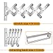 MaiHongda Wall Mounted Laundry Clothes Drying Rack Clothing Retractable Accordion Wall Hanger Collapsible Hanging Towel Holder for Laundry Bathroom(24