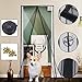 Yofit Magnetic Screen Door Curtain, Heavy Duty Mesh Curtain Self-adhesive Velcro Door Screen Fits Door Frame Size Up To 36