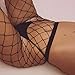 GONKOMA Women Black Fishnet Pantyhose Hosiery Elastic Tights Thigh High Stockings (Free Size, Black-A)