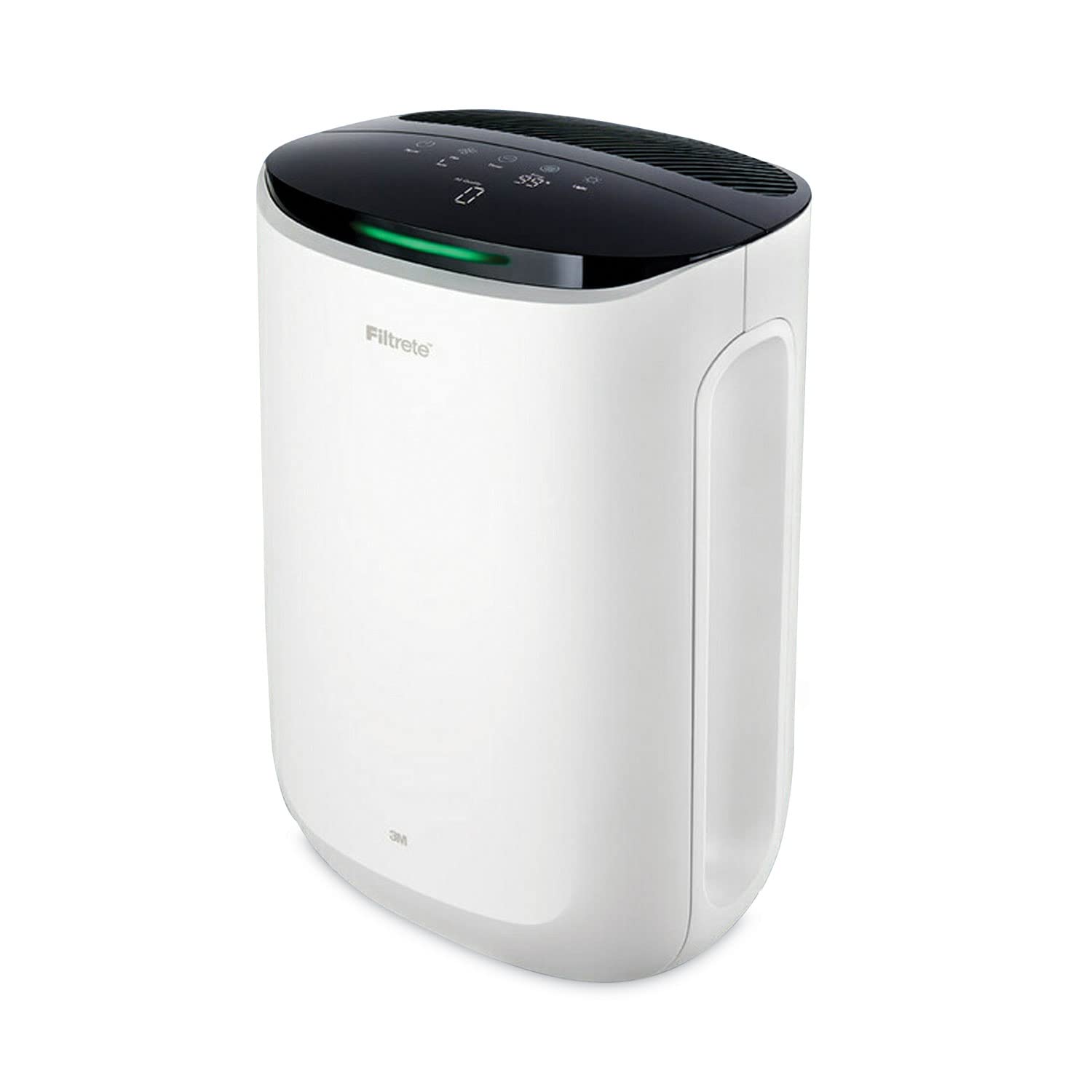 Filtrete Smart Air Purifier & Air Quality Monitor Medium Rooms, up to 150 sqft, Alexa enabled, Wi-Fi Simple Setup, True HEPA Filter for Allergens, Dust, Bacteria, & Viruses, Alexa smart reorders
