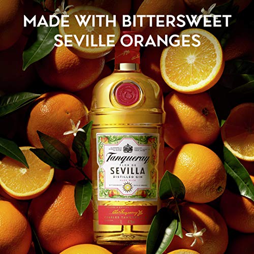 Tanqueray Flor de Sevilla |Destillierter Gin |mit Orangengeschmack | aromatisiert | 5-fach destilliert auf englischem Boden | 41.3% vol |700ml Einzelflasche | – Bild 6