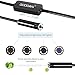 Wireless inspection camera, GOODAN Updated 1200P HD Wifi Endoscope borescope With 2.0 Megapixels 1200P HD Snake Camera For Iphone Android Smartphone, Table, Ipad, PC - (33.5FT) - Include carrying case
