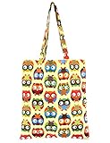 Fashion Cute Owl Pure Cotton Canvas Tote Bag