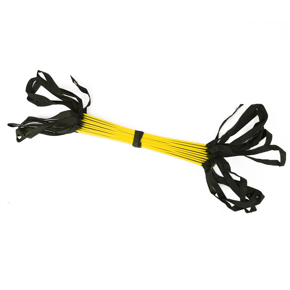 HanSemay 5M Speed Ladder Agility Ladder 9-Rung for Football Speed Fitness Training (5M 9-Rung)