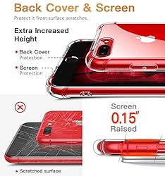 CANSHN Clear Designed for iPhone 8 Plus Case