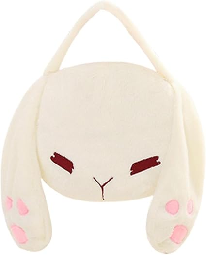 Chinatera Bunny Stuffed Backpacks Soft Plush Schoolbags