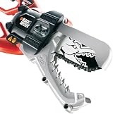 BLACK+DECKER Alligator Lopper 550W Chainsaw Performance 4" Cutting view 4