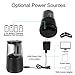 Z ZHOUHAI Electric Pencil Sharpener, Heavy Duty Battery Operated, in School Classroom Office Home Fast Sharpen Auto Stop Stable and safe (USB/AC Adapter Included) for No.2/Colored Pencils(6-8mm)