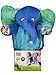 Eric Carle The Very Hungry Caterpillar Backpack Harness, Elephant, Polyester, Elephant Backpack, Children's Backpack, Blue