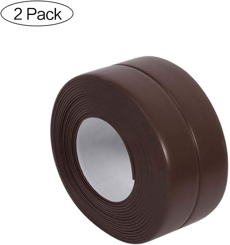 Adhesive Strips Caulk Strip PE Bath and Shower Self Adhesive Caulk Tap Sealing Tape Strip For Bathroom Kitchen Ceramic Stickers Home Decortaion