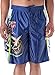 Ed Hardy Mens Snake Sweat Pants Shorts - Blue - Small