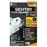 Sentry Fiproguard MAX for Dogs Up To 22 lbs, 6-Dose