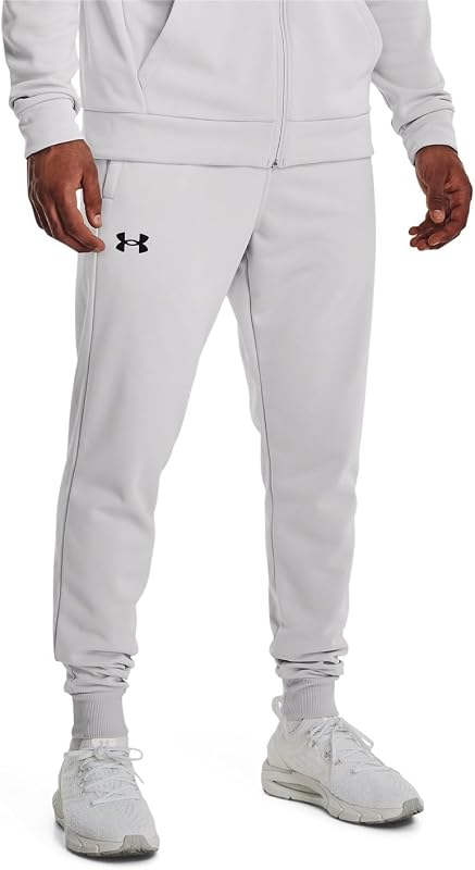Herren Fleece Joggers Grau S