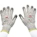 3M Comfort Grip Gloves, Cut Resistant ANSI 3, Medium, 1 Pair, CGM-CR, Nitrile Cutting Gloves, Medium-Duty, Washable, Knit-Cuffed, Long Lasting Durability