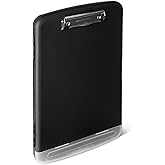 �鶹�� Basics High Capacity Nursing Clipboard with Storage and Pen Holder, 1 Pack, 14.37 x 9.84 x 1.49 inches (LxWxH), Black