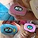 Children Fingertip Pulse Oximeter Blood Oxygen Saturation Monitor for Baby Kids and Pediatric with OLED Screen and Batteries (Blue)