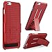 iPhone 6 Plus Case, i-Blason [Transformer] iPhone 6 Plus (5.5) Case Slim HolsterKickstand [Holster Combo] Matte finish with Apple Logo Cutout - Slim Case for iPhone 6 Plus 5.5 inch (Red)