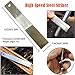 BSGB Fire Starter 1/2″ Diagonal Length Hexagon Fire Steel 6″Lengths 25,000+ Strikes Survival Ferro Rod with High Speed Steel Pro Striker & Leather Lanyardthumb 2