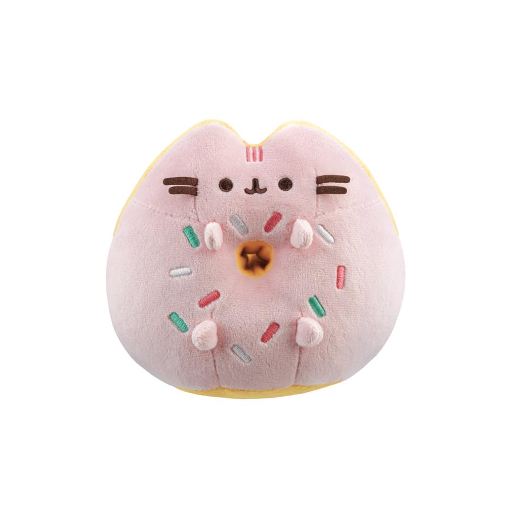 Aurora, 61589, Pink Donut Pusheen 5.5In, Soft Toy, Pink, 14cm