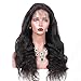 Dolago 360 Lace Frontal Wig Body Wave for Black Women, Glueless 180% Density 360 Lace Front Wig Brazilian Virgin 100% Human Hair Wigs Pre Plucked with Baby Hair Natural Color(Body Wave, 14inch)
