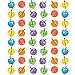 Kidsco Spinning Tops with Glitter 1 5/8