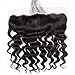 Star Show Brazilian Hair Loose Deep Wave Bundles with Frontal Closure Ear to Ear 100% Unprocessed Loose Curly Human Hair Extensions 20 22 24 with 18 Inch Frontal