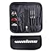 W.M Darts King 90 Percent Tungsten Steel Tip Darts (for Bristle / Normal Dartboard, 22 Gram, Pack of 3)