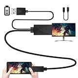 Yinguo Micro USB To HDMI Converter Cable 6.5 Feet 1080P HDTV Adapter for Samsung Galaxy S5 S4 S3 Note 3 (N5100 N9000 N9006) Note 8.0 Note 2 HTC LG Sony Android Phone (Not for Galaxy S6 S7 S7 Edge S8)