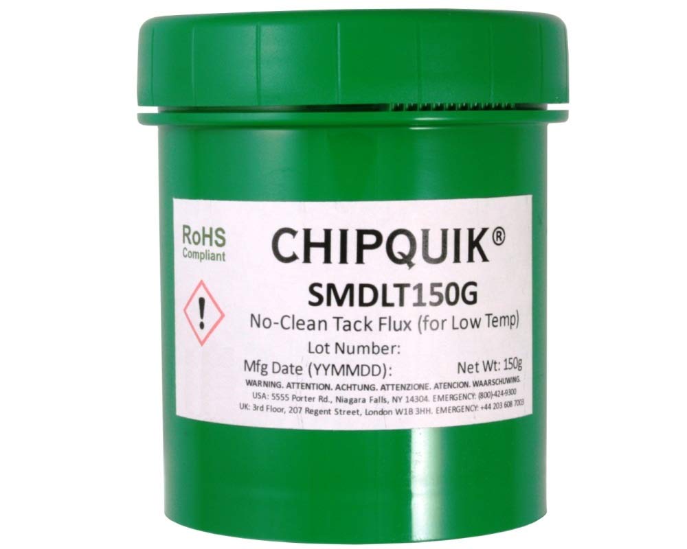 Tack Flux no Clean Low Temp SMDLT in 150 gram Jar