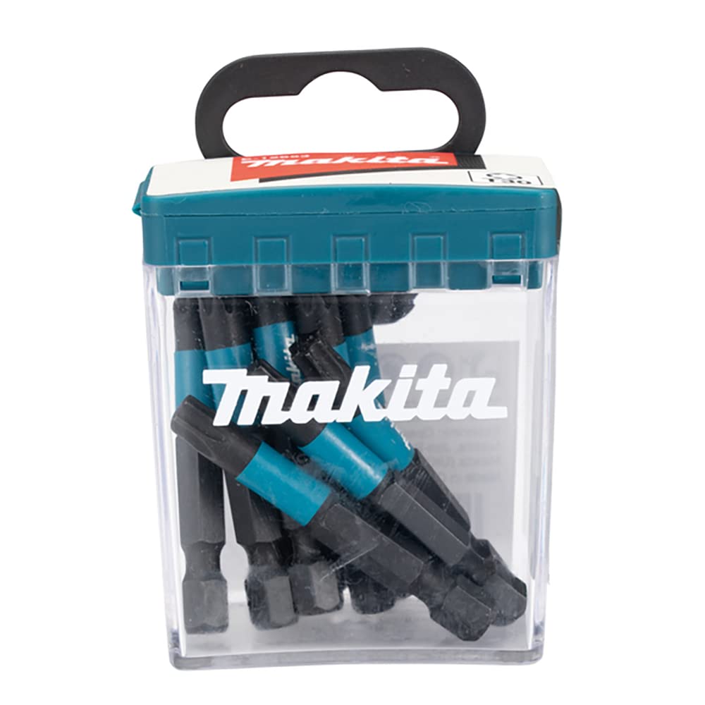 Makita E-12675 Impact Black T30-50 E-Form Flip Top Case 10 Pieces