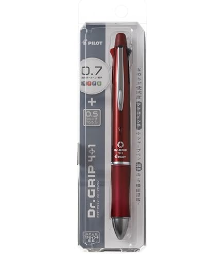 Amazon.com : Pilot Dr. Grip 4+1, 4 Color 0.7 mm Ballpoint