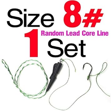 Mnft 1 Hand Made Carp Fishing Readycore Fishing Line Tied Hair