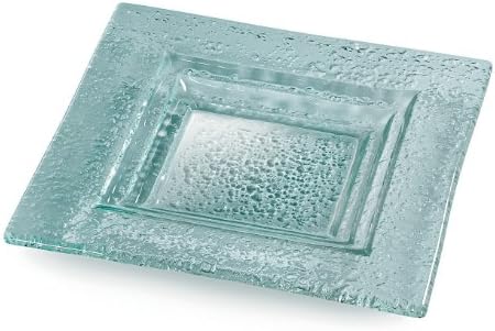Rosseto 14-Inch Square Glass Platter