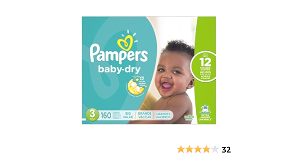 amazon pampers xl