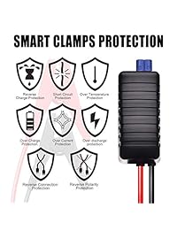 Herramienta de arranque Tacklife 600 A para automóvil con iluminación LED, cable y función de carga rápida (motores de gasolina de hasta 210 fl oz o diésel de hasta 169 fl oz)